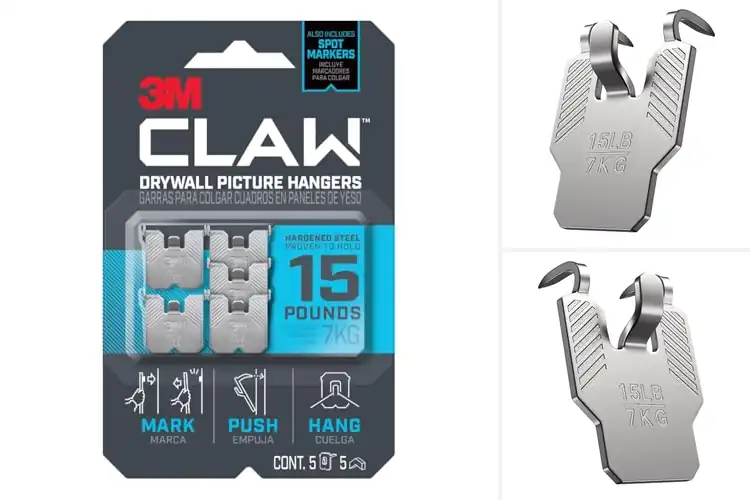 Detailed view of Best 15 Pound Picture Hangers: Hang Heavy Decor Easily