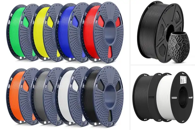 Detailed view of Best 3D Printing Filaments