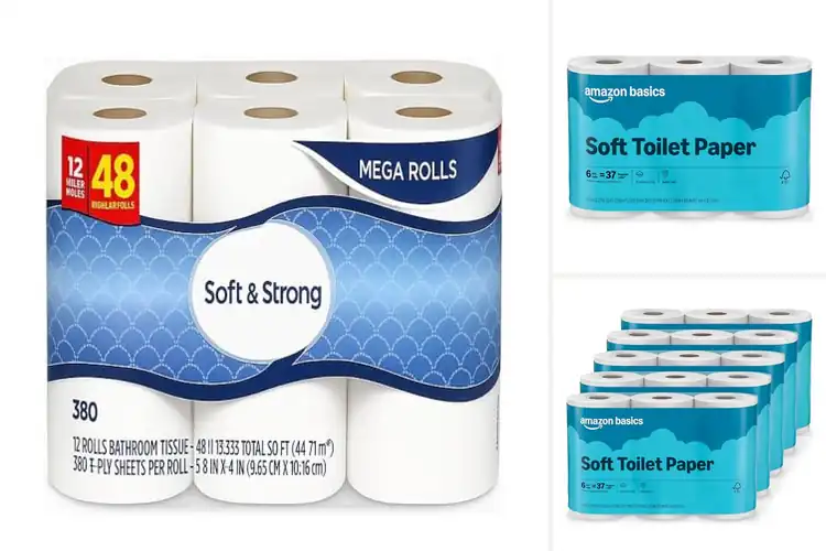 Detailed view of Best Absorbent 2-Ply Toilet Paper: Soft, Strong, and Clean