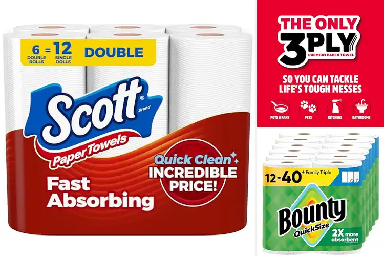 Detailed view of Best Absorption Paper Towels