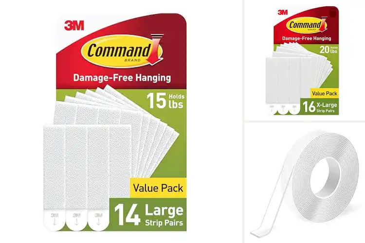 Detailed view of Best Adhesive Wall Strips: Damage-Free Decorating Made Easy