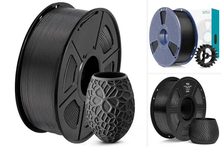 Detailed view of Best Black 3D Printer Filaments