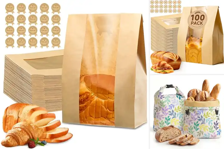 Detailed view of Best Bread Bags: Keep Your Homemade Loaves Fresher Longer