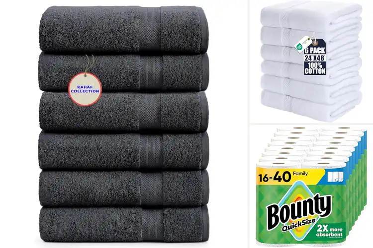 Detailed view of Best Bulk Towels: Top Soft, Absorbent & Durable Picks
