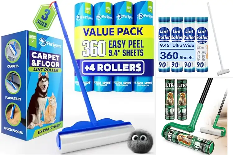 Detailed view of Best Carpet Lint Rollers