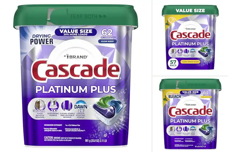 Detailed view of Best Cascade Platinum Brand: Top 10 Spotless Dish Solutions