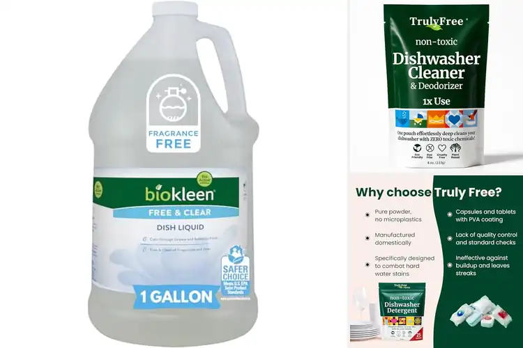 Detailed view of Best Chemical-Free Dish Cleaners