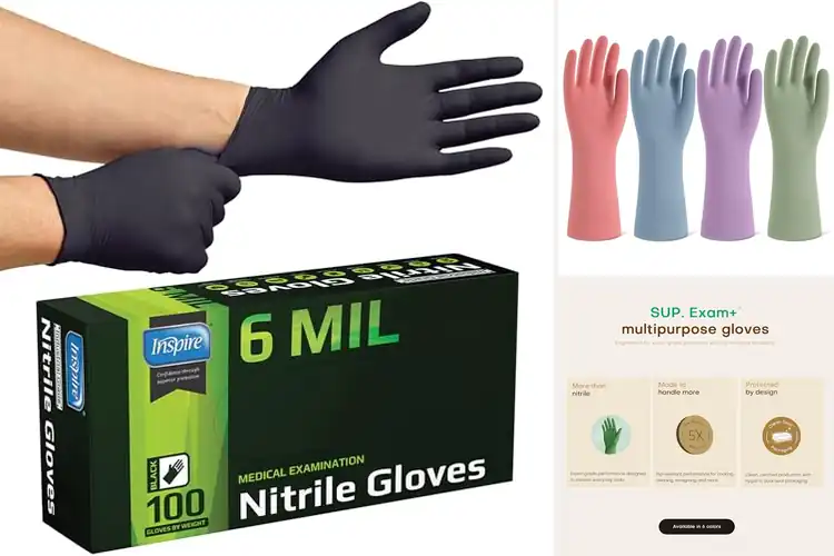 Detailed view of Best Cleaning Gloves: 10 Top Picks for Effortless Chores