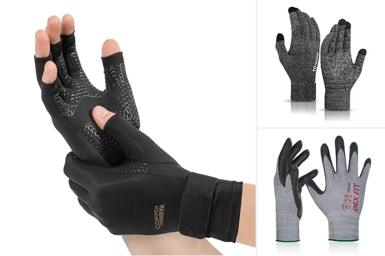 Detailed view of Best Comfort Fit Gloves for All-Day Softness & Support