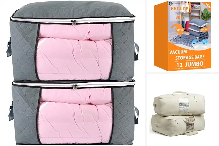 Detailed view of Best Comforter Storage Bags