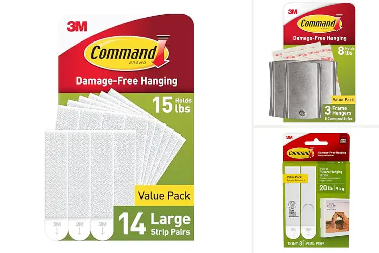Detailed view of Best Command Picture Hangers Large