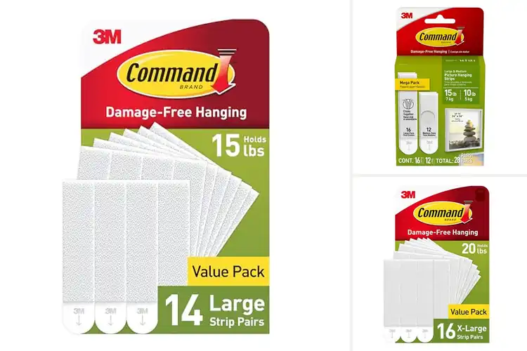 Detailed view of Best Command Picture Hanging Strips