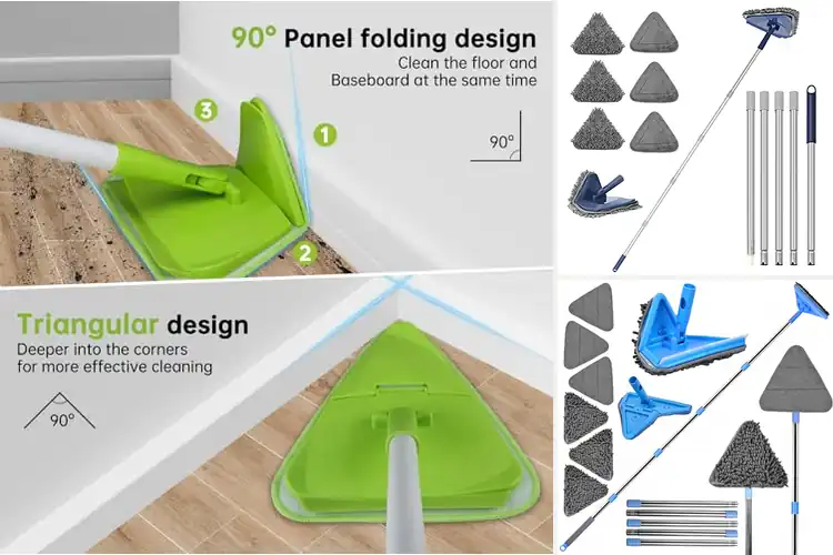 Detailed view of Best Corner Cleaning Mops: Effortlessly Tackle Every Corner