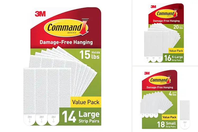 Detailed view of Best Damage Free Hanging Strips For Pictures