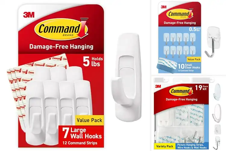 Detailed view of Best Damage-Free Hooks