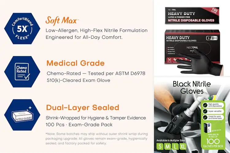 Detailed view of Best Dispensing Gloves: Top Picks for Comfort & Durability