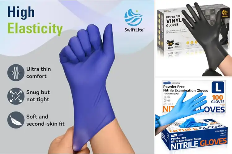 Detailed view of Best Disposable Cleaning Gloves