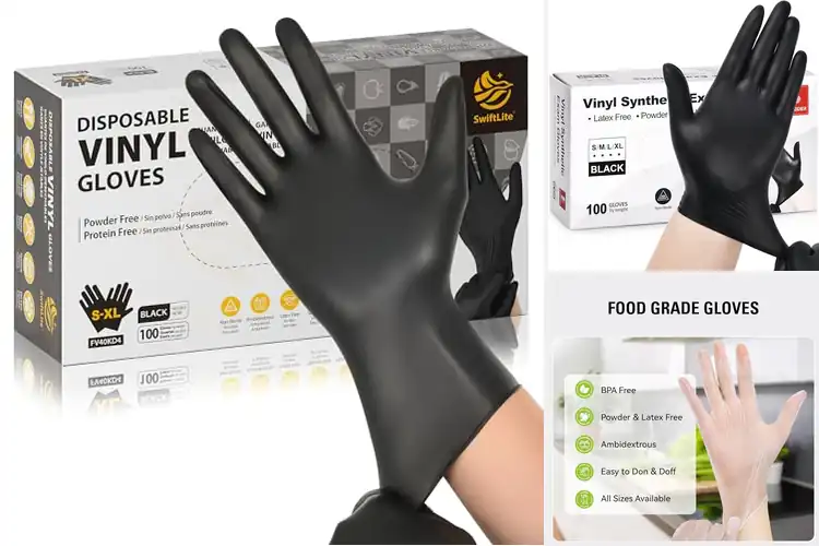 Detailed view of Best Disposable Cooking Gloves