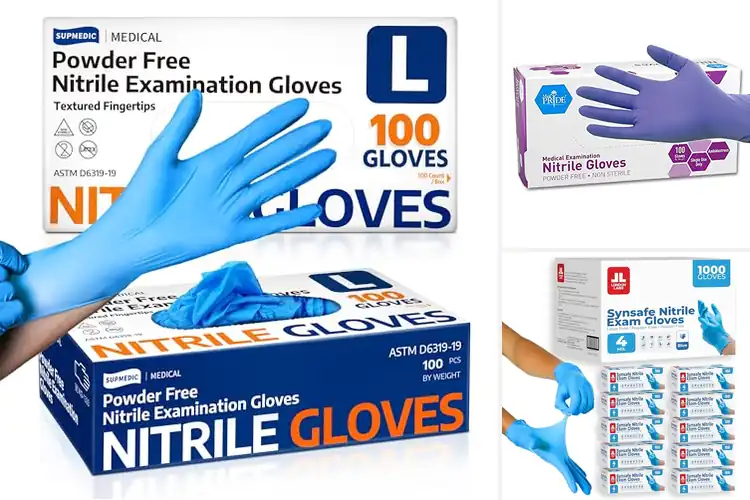 Detailed view of Best Disposable Exam Gloves