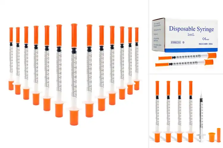 Detailed view of Best Disposable Syringes