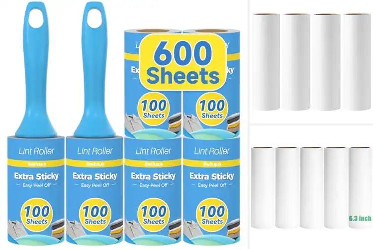 Detailed view of Best Easy Peel Lint Rollers Replacement Sheets