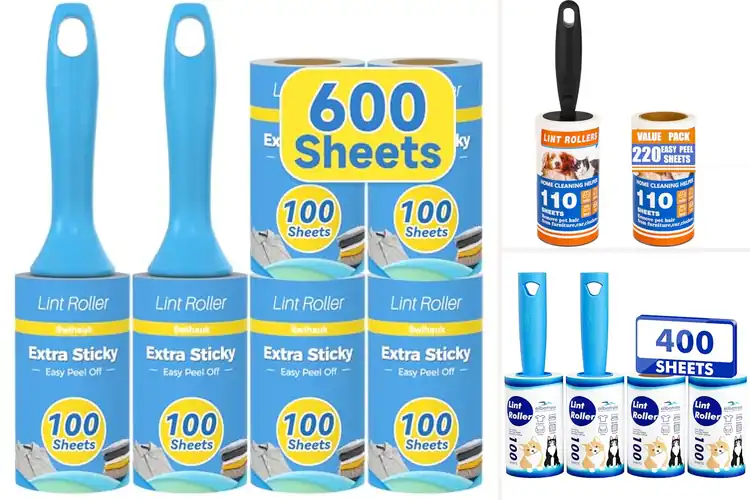 Detailed view of Best Easy Peel Lint Sheets for Pet Hair & Lint Removal