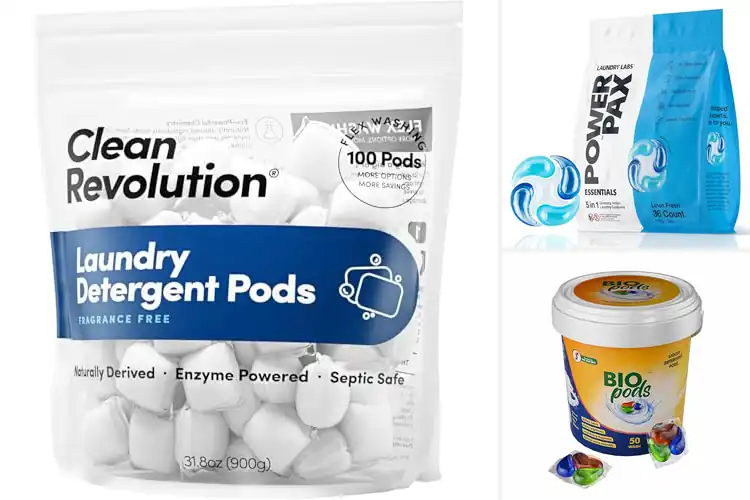 Detailed view of Best Enzyme Powered Detergent Pods