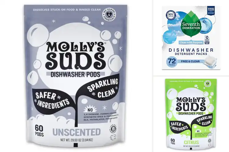 Detailed view of Best Ethoxylate Free Dishwasher Pods