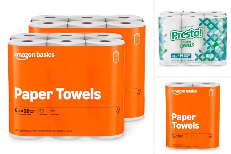 Detailed view of Best Flex-A-Size Paper Towels