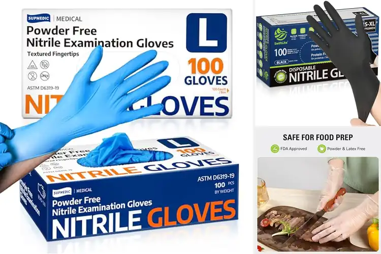 Detailed view of Best Food Safe Gloves: 10 Top Kitchen Picks