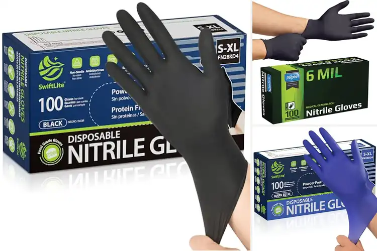 Detailed view of Best Food Safe Nitrile Gloves for Ultimate Hand Protection