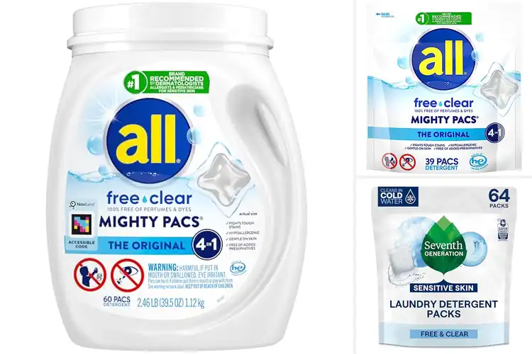 Detailed view of Best For Sensitive Skin Pods