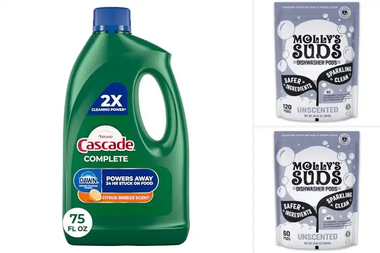 Detailed view of Best Grease-Cutting Dishwasher Detergent