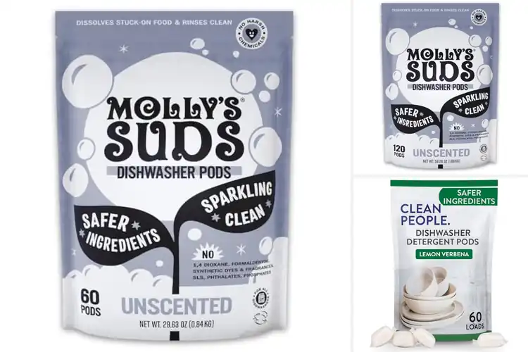Detailed view of Best Grease-Cutting Dishwasher Detergent Pods