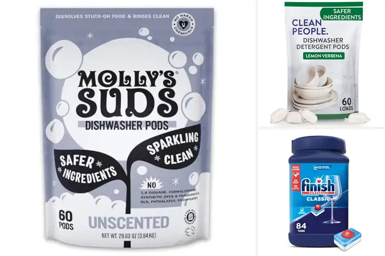 Detailed view of Best Grease-Cutting Dishwasher Pods