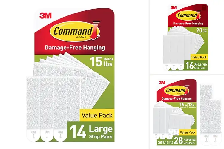 Detailed view of Best Hanging Strips: Top 10 Damage-Free Wall Decor Solutions