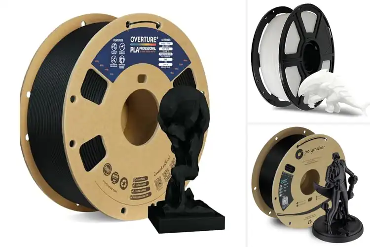 Detailed view of Best High Quality Filaments for Stunning 3D Prints