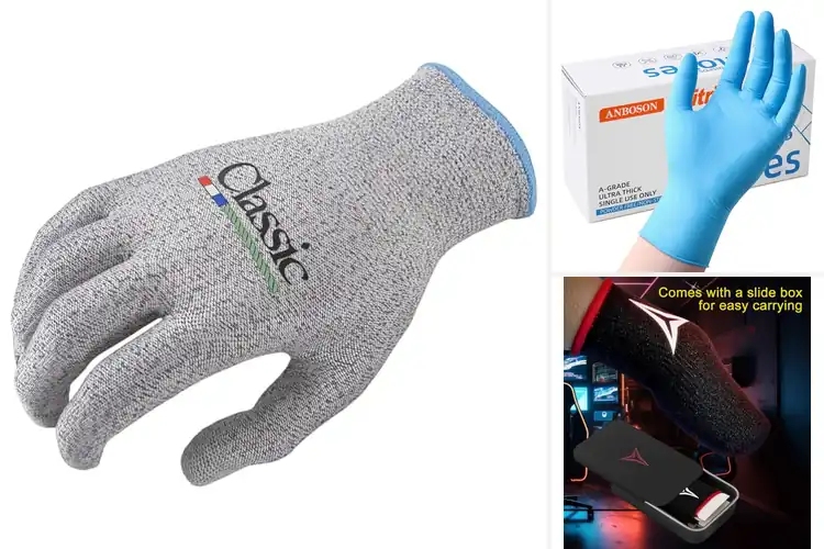 Detailed view of Best High Sensitivity Gloves
