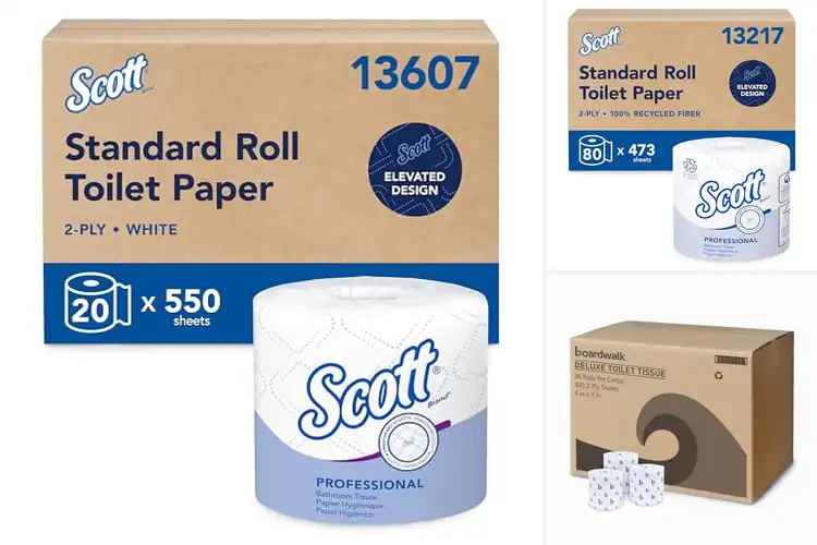 Detailed view of Best Individually Wrapped Toilet Papers