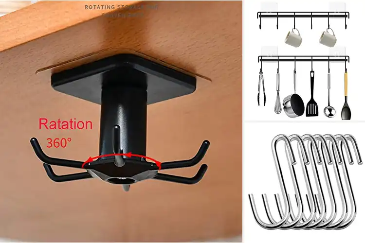 Detailed view of Best Kitchen Hanging Hooks: Top 10 Picks for Organized Bliss