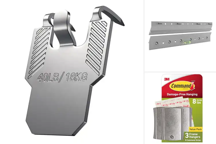 Detailed view of Best Large Frame Hangers: Secure & Stylish Wall Solutions