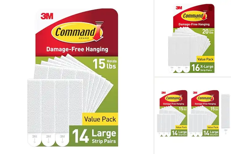 Detailed view of Best Large Picture Hanging Strips 24 By 36 Inches