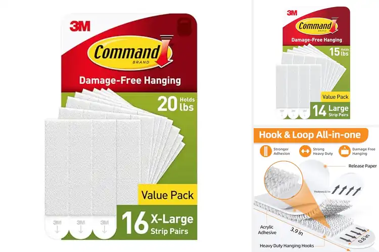 Detailed view of Best Large Picture Hanging Strips