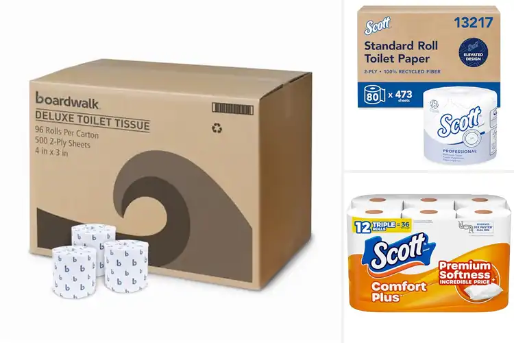 Detailed view of Best Large Quantity Toilet Paper Rolls