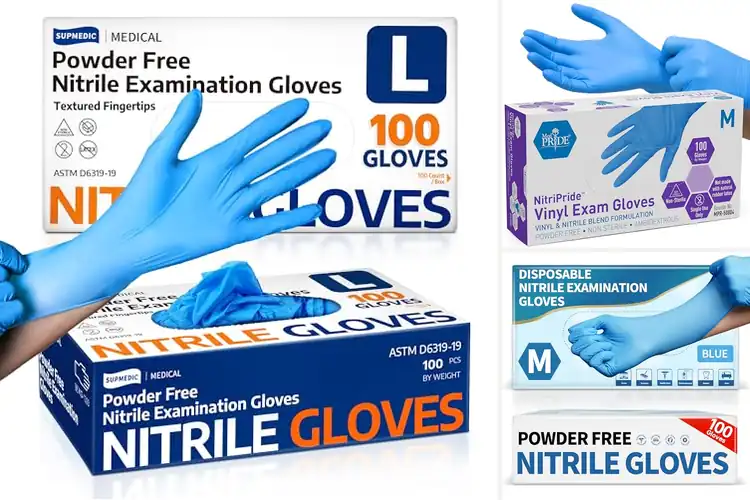 Detailed view of Best Latex-Free Exam Gloves