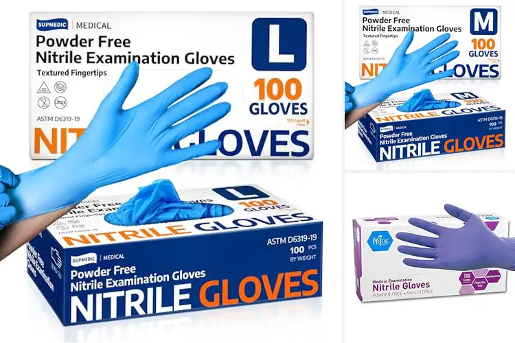 Detailed view of Best Latex-Free Medical Gloves