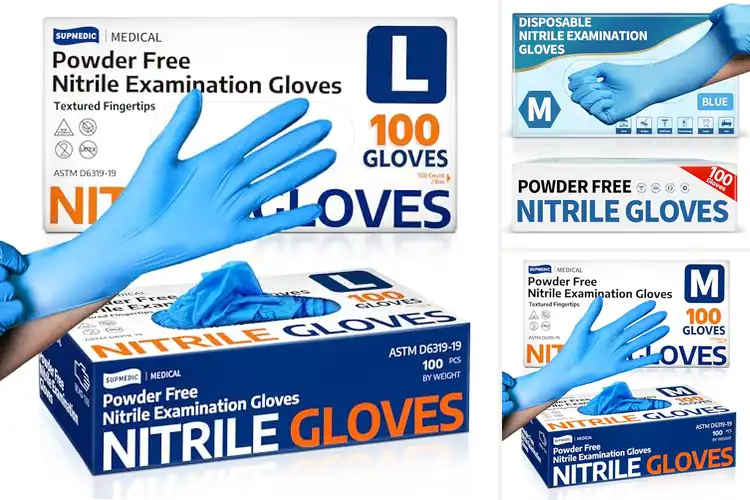 Detailed view of Best Latex Free Nitrile Gloves
