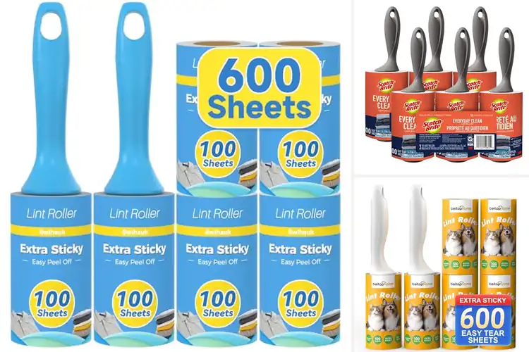 Detailed view of Best Lint Roller 600 Sheets: Spotless Cleaning Made Easy