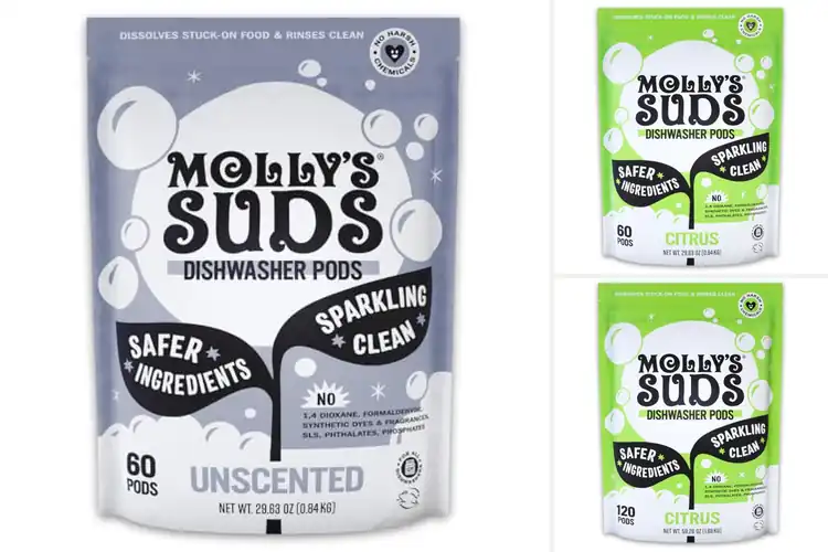 Detailed view of Best Low Suds Dishwasher Detergent