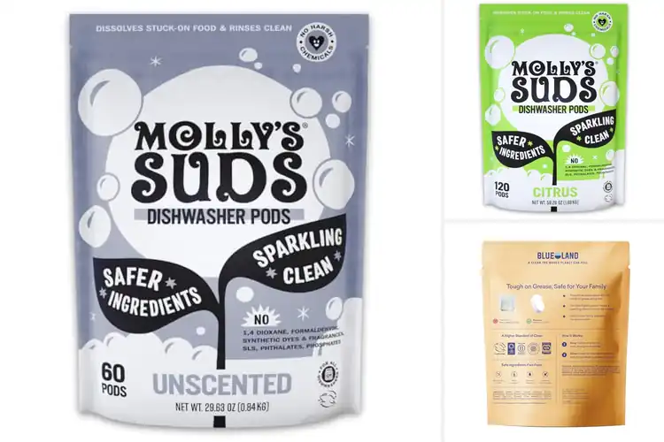 Detailed view of Best Low Sudsing Dishwasher Detergent Pods